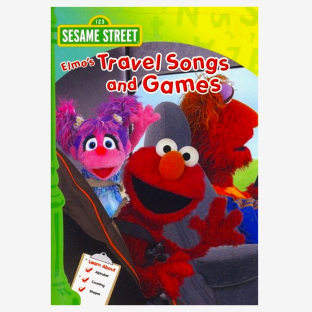 NEW Sesame Street: Elmo's Travel Songs and Games DVD